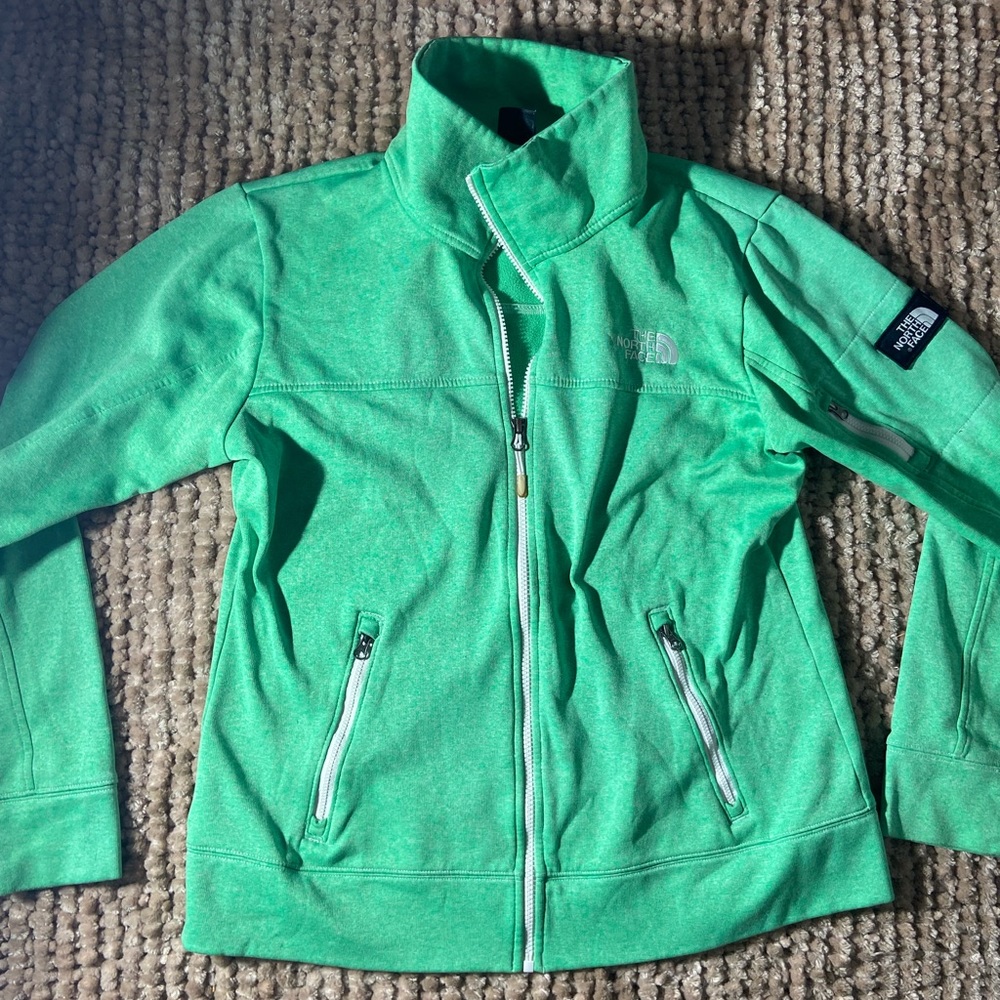 The North Face Women’s Medium Green Zip Up